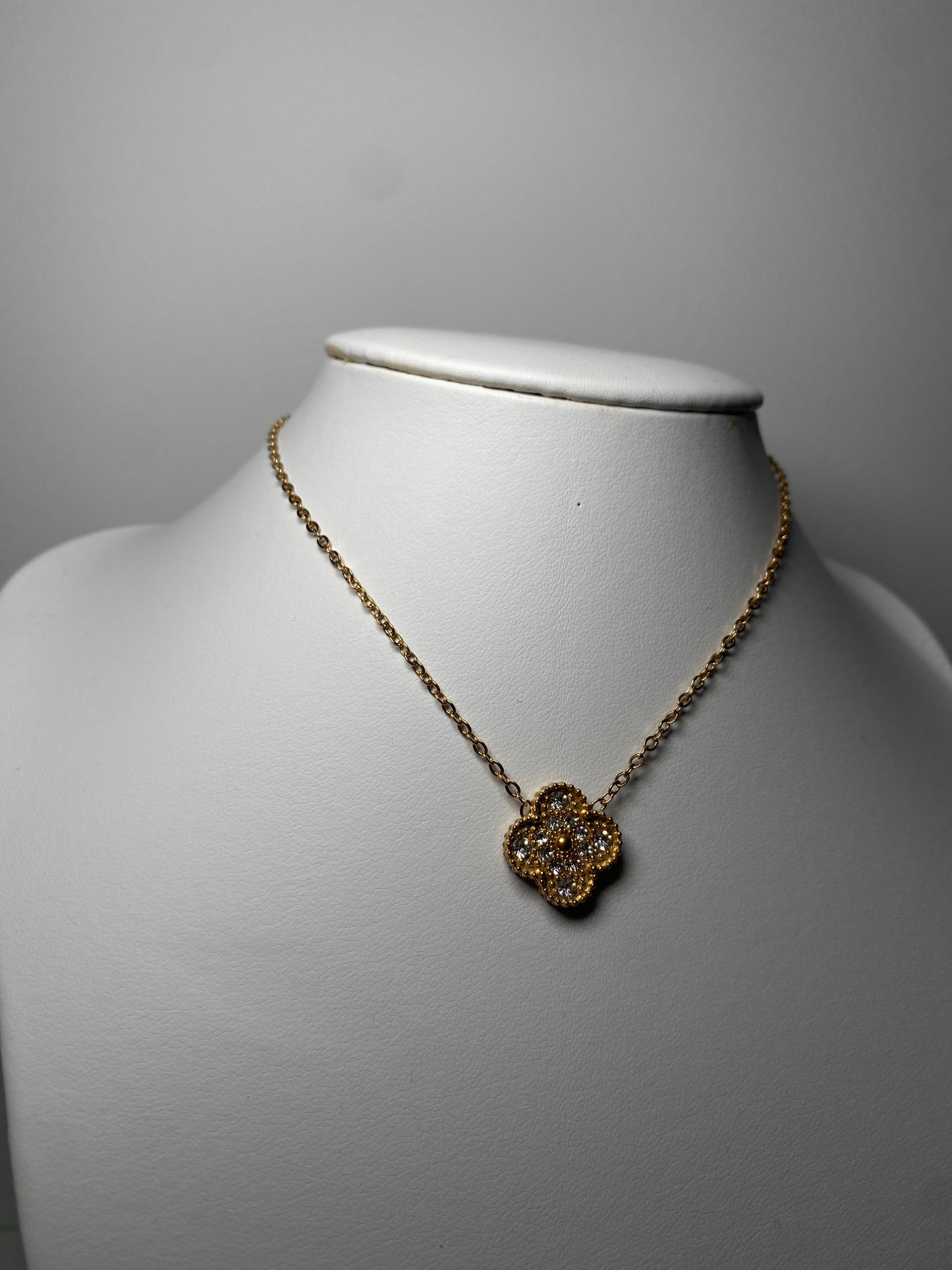 COLLIER SHINY CLOVER